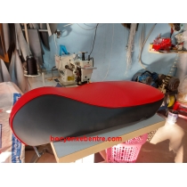 Áo Yên Vespa sprint  phối màu đỏ đen 