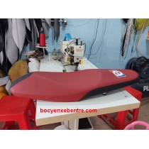 Yên xe Sonic Áo thêu phối đỏ đen 