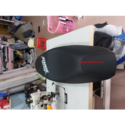 Yên xe Sonic Áo chữ kingdrag phối chỉ đỏ 